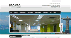 Desktop Screenshot of marcaimoveis.com